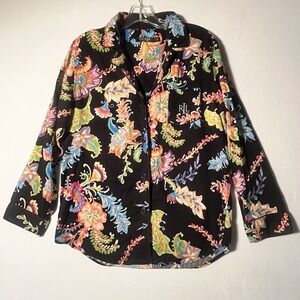 Lauren Ralph Lauren Women's L Pajama TOP Only Floral Loungewear